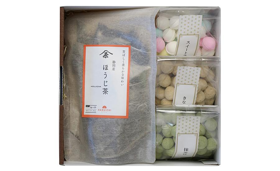 日本茶ティーバッグ＆豆菓子セット